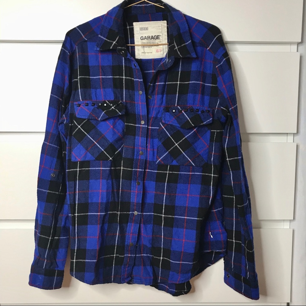 Blue Flannel Shirt